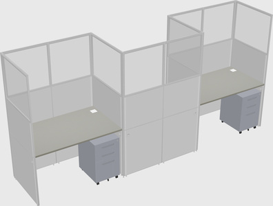 Rectangular cubicles