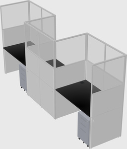Rectangular cubicles