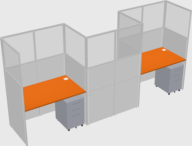 Rectangular cubicles
