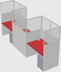 Rectangular cubicles
