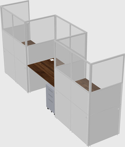 Rectangular cubicles