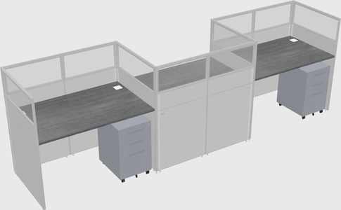 Rectangular cubicles