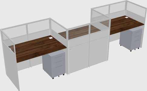 Rectangular cubicles
