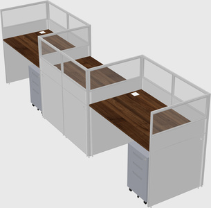 Rectangular cubicles