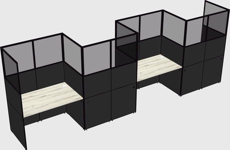 Rectangular cubicles