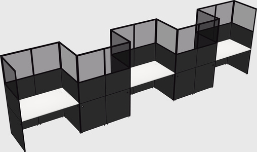 Rectangular cubicles