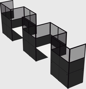 Rectangular cubicles