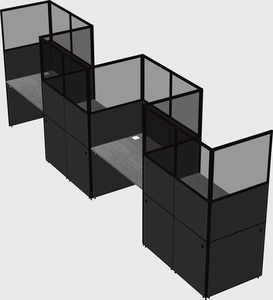 Rectangular cubicles