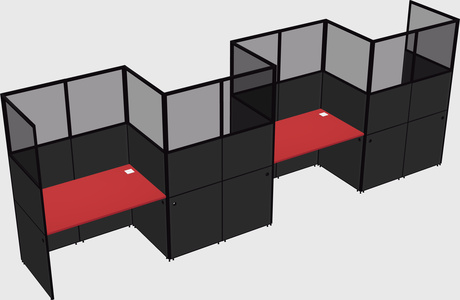 Rectangular cubicles