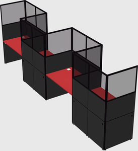 Rectangular cubicles