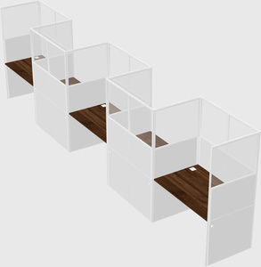 Rectangular cubicles