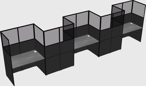 Rectangular cubicles