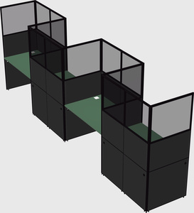 Cabines rectangulaires