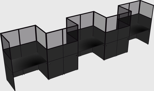 Rectangular cubicles