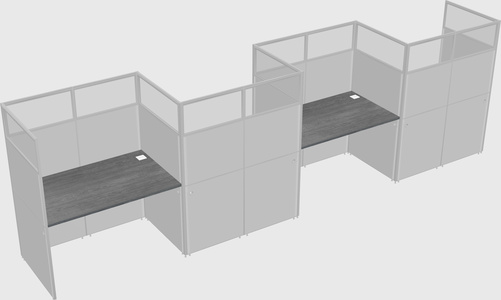 Rectangular cubicles