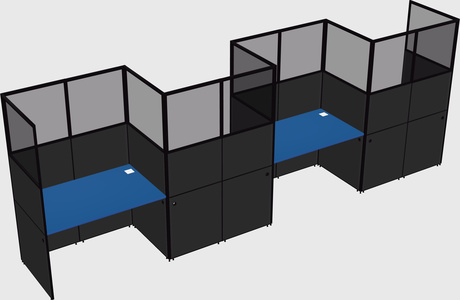 Rectangular cubicles