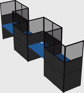 Rectangular cubicles
