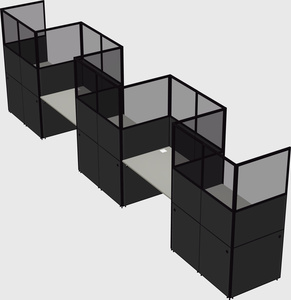 Rectangular cubicles