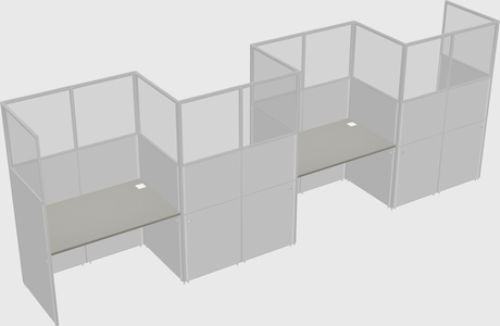 Cabines rectangulaires