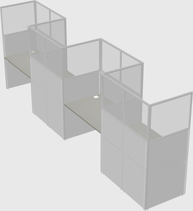 Cabines rectangulaires