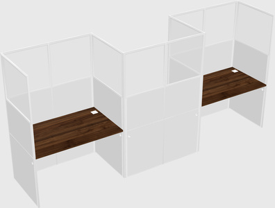 Rectangular cubicles