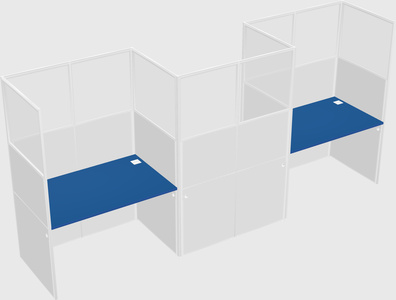 Rectangular cubicles