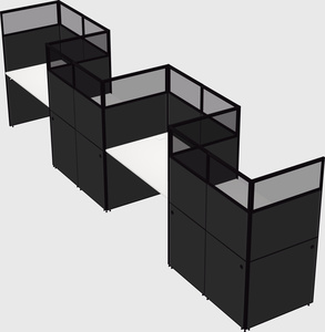 Rectangular cubicles