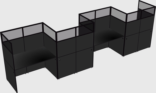 Rectangular cubicles