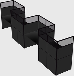 Rectangular cubicles