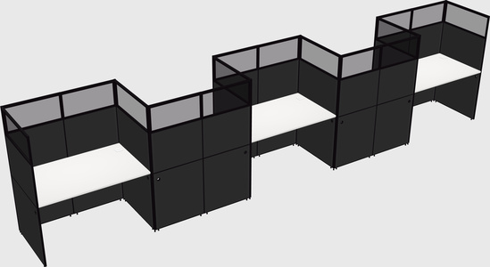 Rectangular cubicles