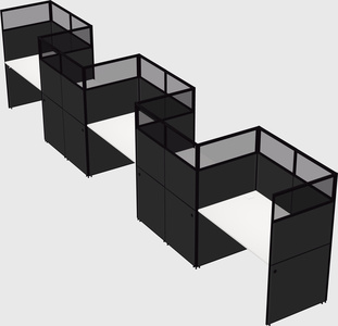 Rectangular cubicles
