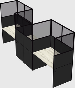 Rectangular cubicles