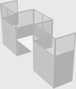 Rectangular cubicles
