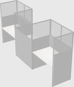 Rectangular cubicles