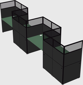 Cabines rectangulaires