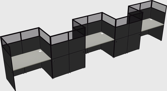 Rectangular cubicles