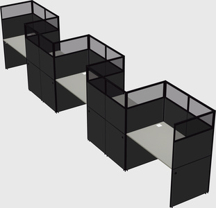 Rectangular cubicles