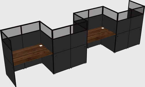 Rectangular cubicles