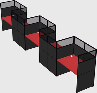 Rectangular cubicles