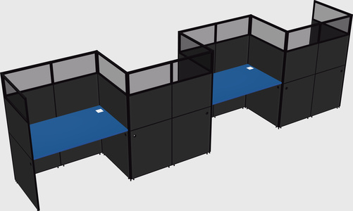 Rectangular cubicles