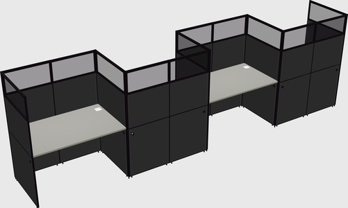 Rectangular cubicles