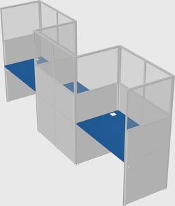 Rectangular cubicles