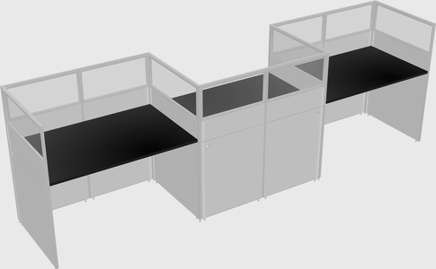 Cabines rectangulaires