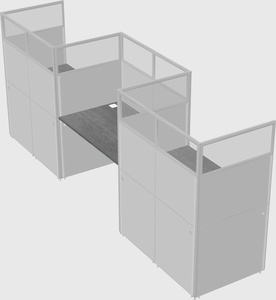 Rectangular cubicles