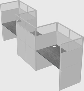 Rectangular cubicles