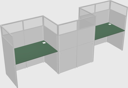 Rectangular cubicles