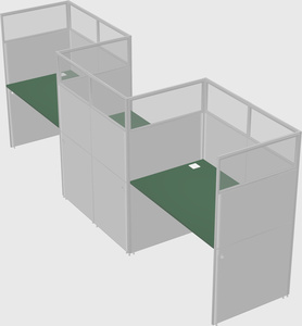 Rectangular cubicles