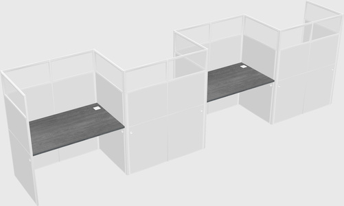 Cabines rectangulaires