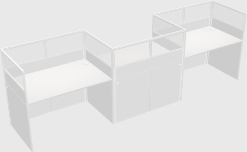 Rectangular cubicles
