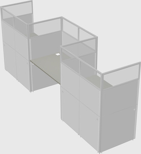 Rectangular cubicles